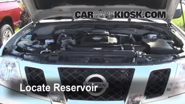 2009 Nissan Frontier LE 4.0L V6 Crew Cab Pickup Líquido limpiaparabrisas Agregar líquido